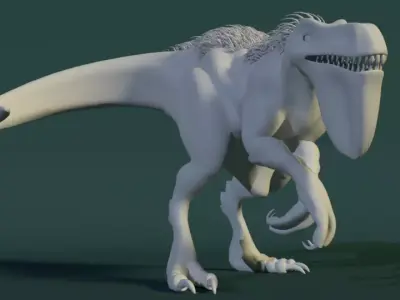 Dinosaur Free low-poly 3D model