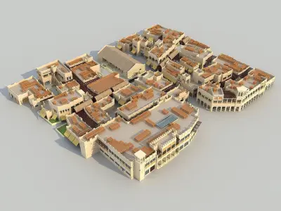 03-Maktoum souk 3D model