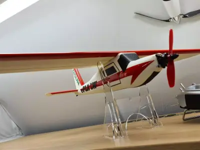 Single-propeller fixed-wing aircraft model  FOAM PLA 3D print model