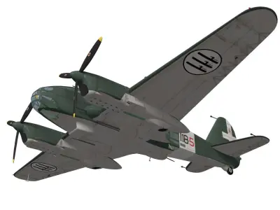 Caproni Ca314 3D model