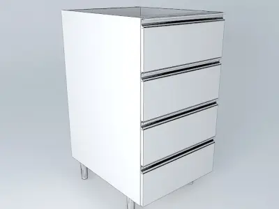 Desk drawers Free 3D model