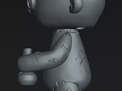 Cute Frankenstein Halloween Decor STL Miniature 3D print model