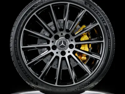 Michelin Pilot Sport 5 245 35 ZR19 93Y 3D model