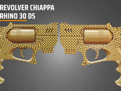 Revolver Chiappa Rhino 30 DS 3D model