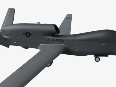 RQ-4 Global Hawk 3D model