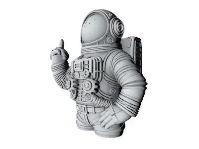 NASA Astronaut Helmet 3D Model 3D print model