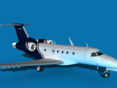 Embraer Praetor 500 V11 3D model