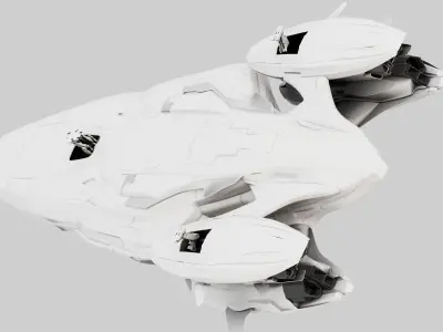 Ares Spaceship 3D model
