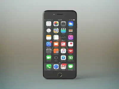 iphone 7 plus 3D model