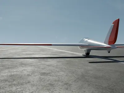Glider  3D model