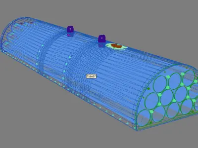 LWL-12-A Rocket Launcher 3D model