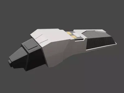 Star Trek TNG Phaser Free low-poly 3D model
