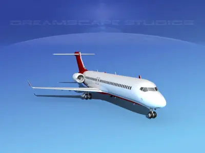 Comac ARJ21-700 Corporate 1 3D model