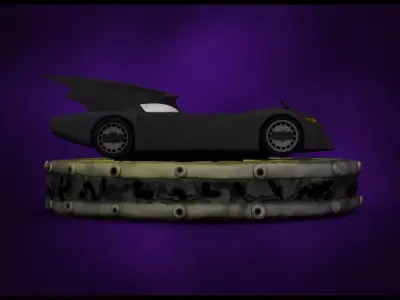 Batimovil 3D print model