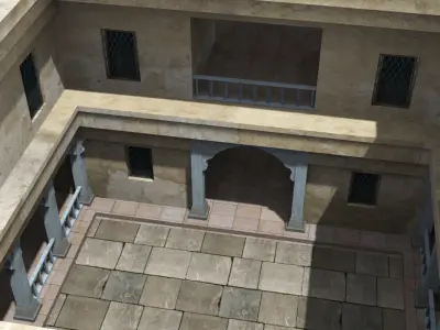 Arab x10 Low-poly 3D model