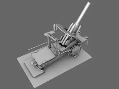 Big Bertha Free 3D model