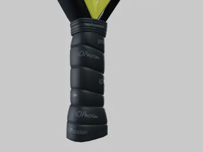 Padel Tennis racket for paddle low poly PBR Low-poly 3D model