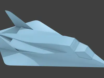 Northrop XST 3D print model