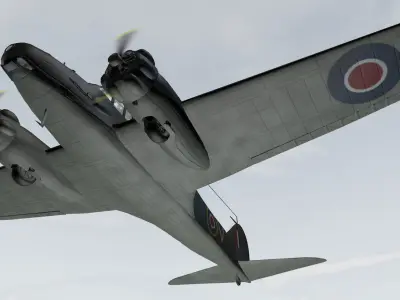 Avro Anson Mk-1 3D model