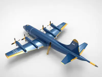 Lockheed P-3 Orion 3D model