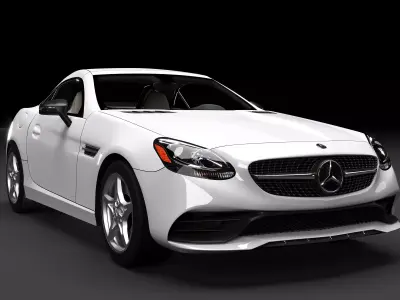 Mercedes SLC 300 Free 3D model