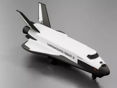 X 37B Orbital Test Vehicle 3D print model