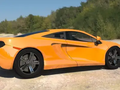 McLaren mp4 2011 3D model