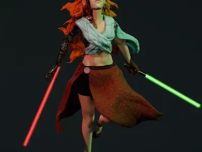 Star wars KARA 3D print model purchase