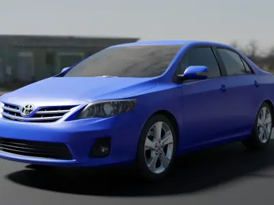 Toyota Corolla Free 3D model