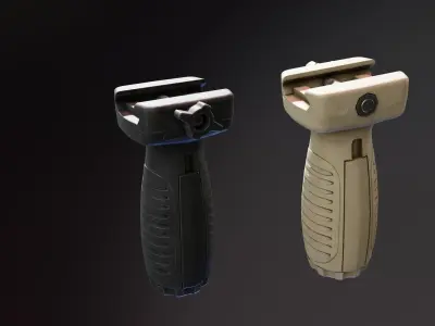 CAA MVG Front Grip Low-poly 3D model