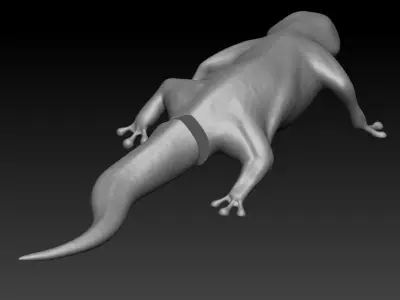 SHADOW OF THE COLOSSUS WHITE-TAILED LIZARD Free 3D print model