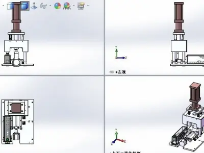 laminate mechanism 3D model