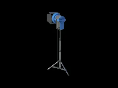 Fresnel ARRI Compact 3D model