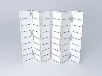 Japanese Screen Free 3D model