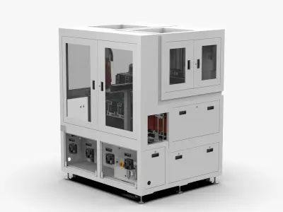 Automatic Labeling Machine 3D model