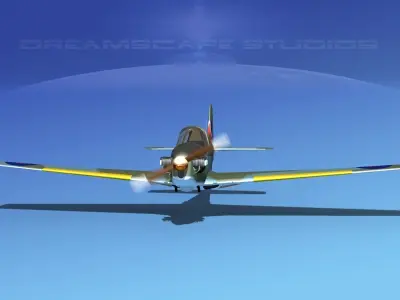 Johnston A-51A V09 3D model