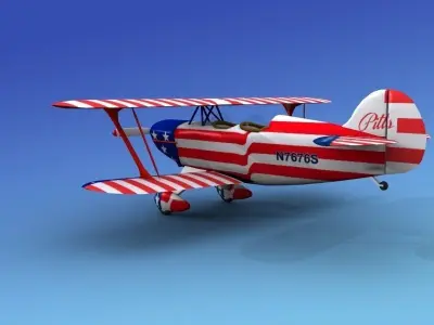 Pitts Special 3D model