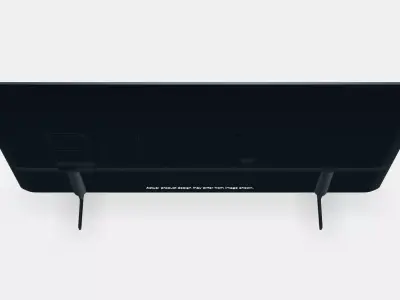 50 Inch Crystal UHD DU8000 4K Tizen OS Smart TV 3D model