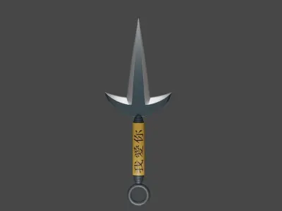 Kunai Minato 3D model