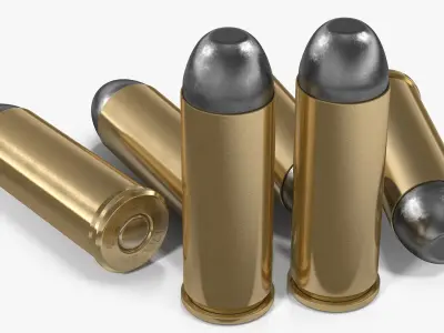 Cartridges .45 Colt 3D model