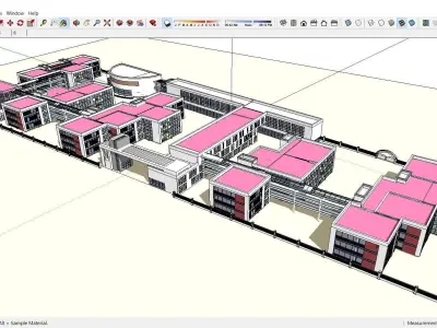 Sketchup Kindergarten B3 3D model