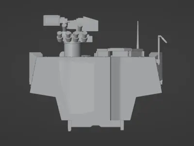 Scalable Boxer troop transport module Bundeswehr 3D print model