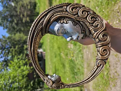 Moon 1 3D print model