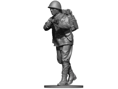 Japan soldier ww2 2 3D print model