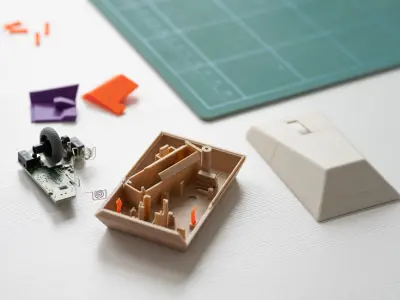 Logitech M185 vintage case - 1-year commercial licence 3D print model