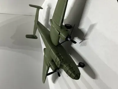 North American B-25 Mitchell 1-48 3D print model