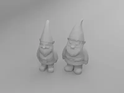  Dollhouse Garden Gnome Miniature Dollhouse Gnomes 3D print model