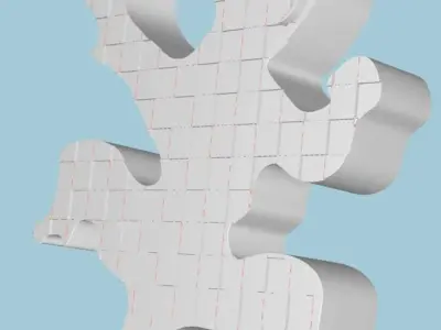 MakeIT Lizard Animal Shape 3D Model 3D model