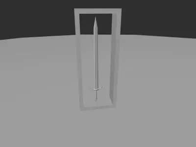 The forbidden blade Free 3D model