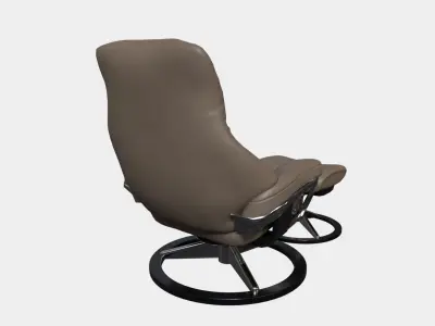 Stressless Live S Signature chair  Free low-poly 3D model